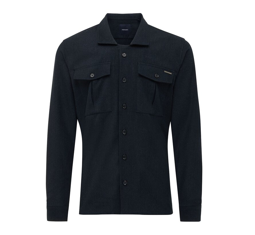 DERMOT Uni overshirt Navy (TRSHIE407 - 803)