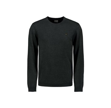 No Excess Pullover Crewneck 2 Coloured Melange Dark Grey (N2180 - 023)