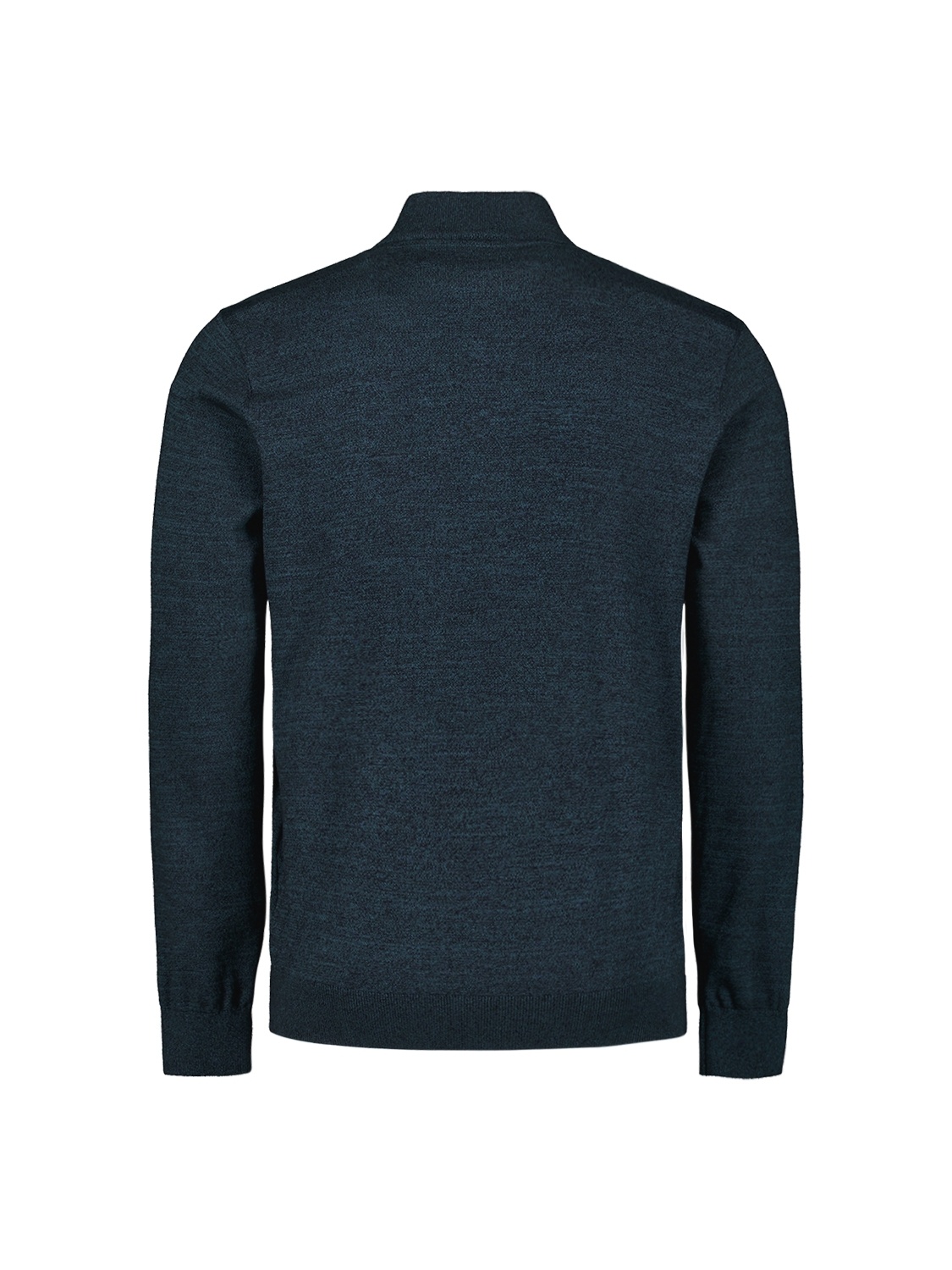 No Excess Pullover Half Zip Coloured Melange Navy M No Excess