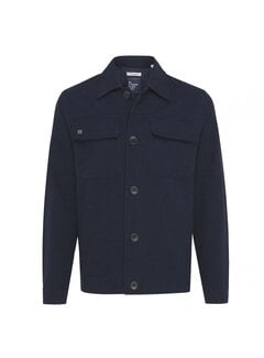 Tresanti John l Navy Plain Cotton Lined Jacket (TMJAEE002A - 803)