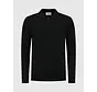 Regular fit Knitwear Polo LS Black (24030806 - 02)