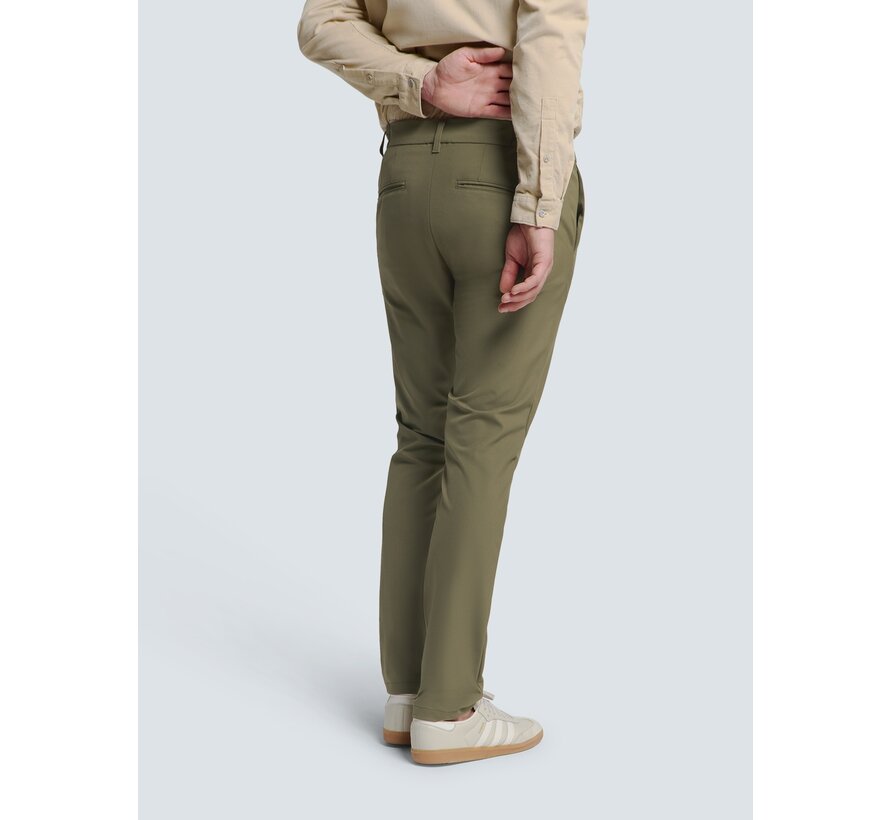 Pants Chino Stretch Mid Army (257050715SN - 167)