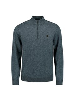 No Excess Pullover Half Zip 2 Coloured Melange Cloud (25210885SN - 130)