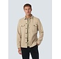 Overshirt Button Closure Melange Khaki (25510903 - 043)