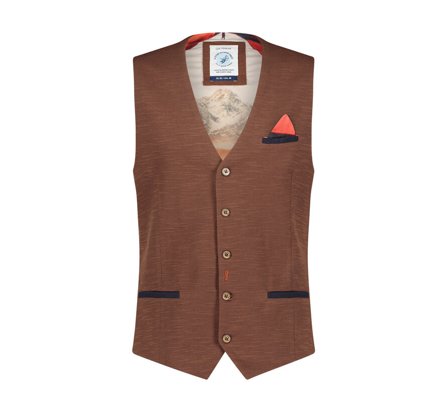 Gilet Melange Chocolate Brown (29.132.200)