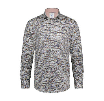 A Fish Named Fred Overhemd Rounds Off-white (29.006.101)