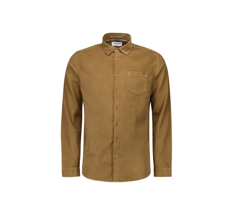 Shirt Corduroy Solid Khaki (25410701 - 043)