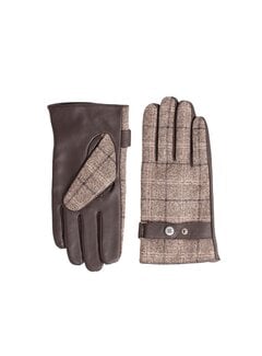 Tresanti DOLAN Melange check gloves Beige (TRGLIE078 - 101)