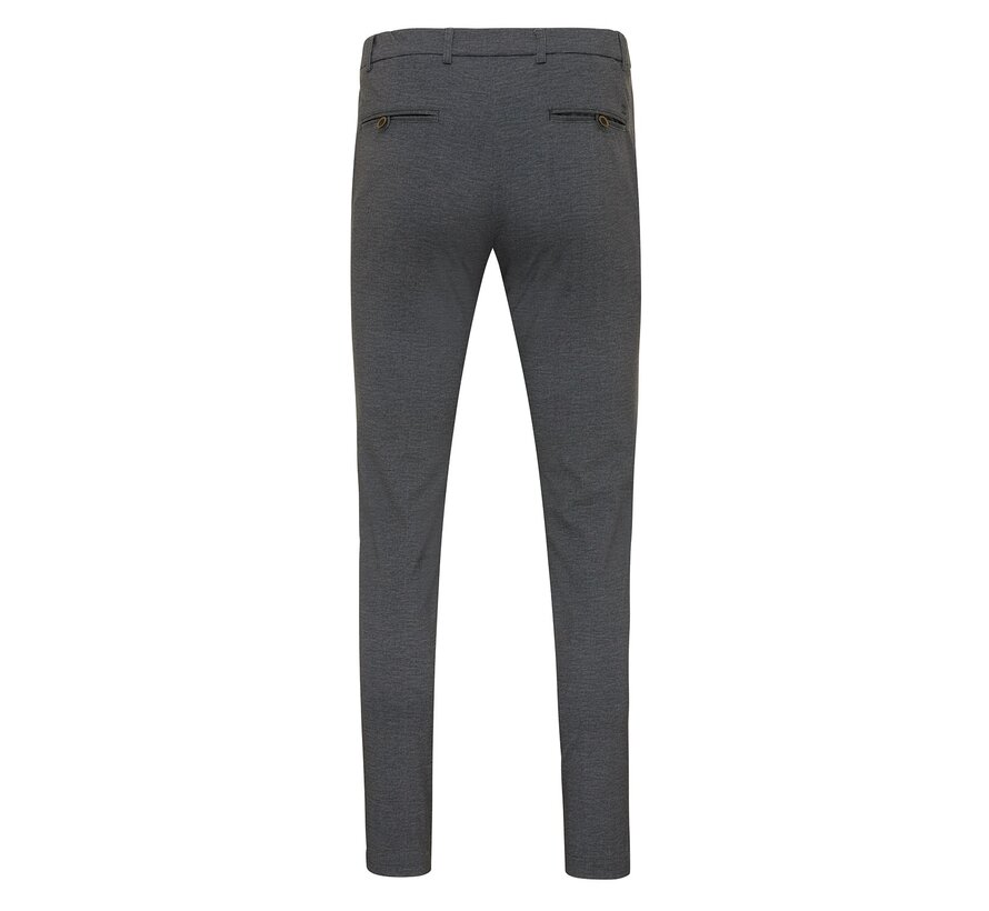 DAVEY Twill printed check Melange grey (TRPAIE155 - 203)