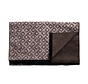 DIONISIO Viscose scarf with geometric pattern Brown (TRSCIE208 - 400)