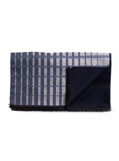 Tresanti DEAGON Viscose scarf with faded stripes Blue (TRSCIE209 - 800)