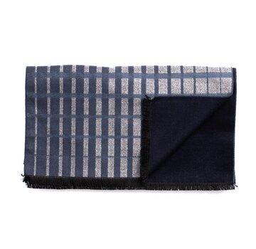 Tresanti DEAGON Viscose scarf with faded stripes Blue (TRSCIE209 - 800)