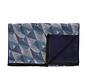 DALMAZIO Viscose scarf with mosaic pattern Turquoise (TRSCIE213 - 806)