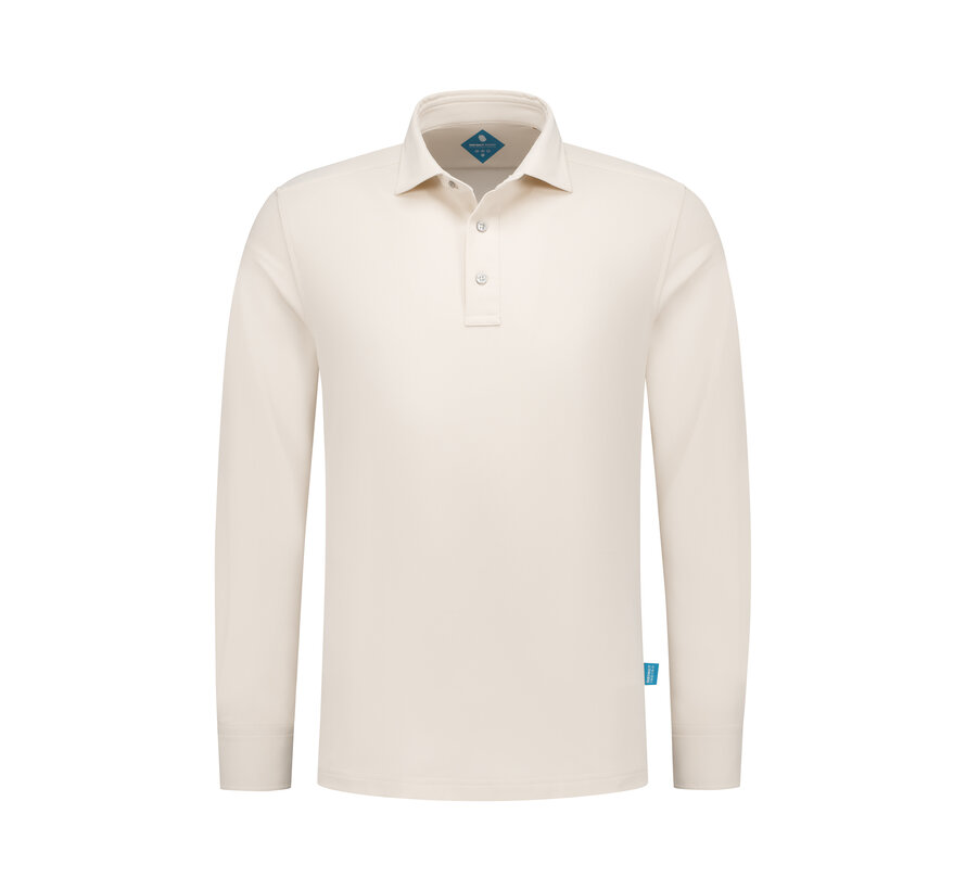 Pique Performance Polo LS Champagne  (7.42.410.780 - 048)
