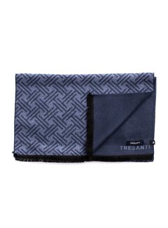 Tresanti DIDIMO Viscose scarf with logo Navy (TRSCIE216 - 803)