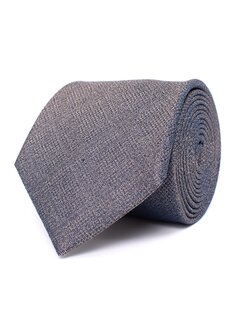 Tresanti DEVONTA Silk tie with melange check Brown (TRTIIE347 - 400)