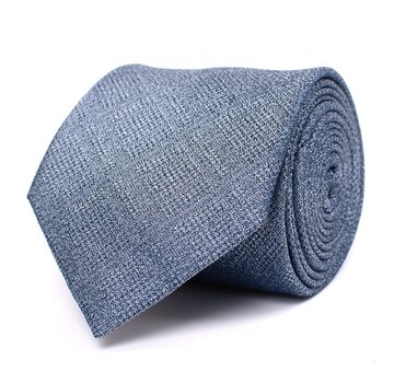 Tresanti DEVONTA Silk tie with melange check Blue (TRTIIE347 - 800)
