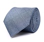 DEVONTA Silk tie with melange check Blue (TRTIIE347 - 800)