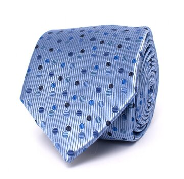 Tresanti DEANNA Silk tie with tiny dots Blue (TRTIIE370 - 800)