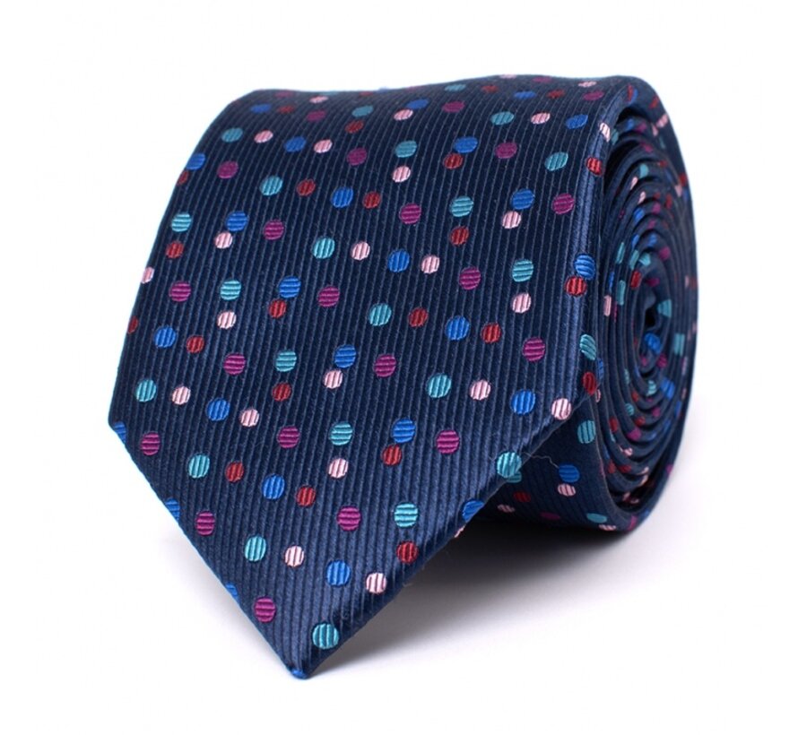 DEANNA Silk tie with tiny dots Multi (TRTIIE370 - 1000)