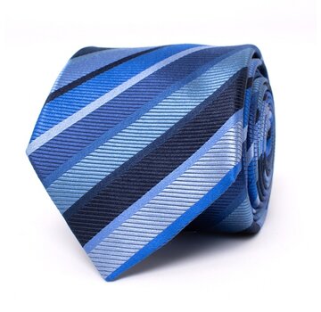 Tresanti DIO Silk tie with irregular stripes Blue (TRTIIE368 - 800)