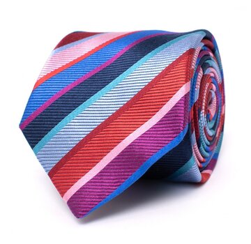 Tresanti DIO Silk tie with irregular stripes Multi (TRTIIE368 - 1000)