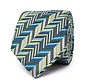 DODA Silk tie with herringbone Green (TRTIIE367 - 900)