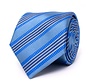 DAMISO Silk tie with irregular stripes Blue (TRTIIE363 - 800)