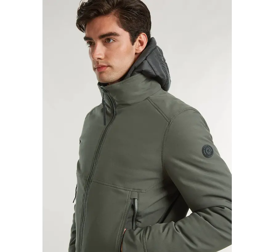 Winterjas Cooper army green (MR00510243 - 6000)