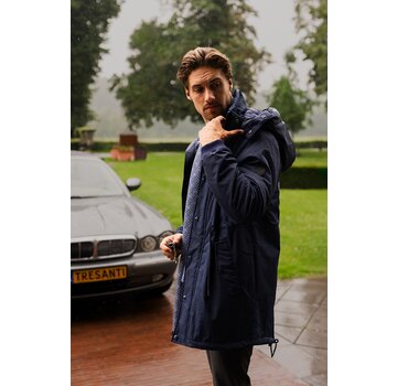 Tresanti Tresanti DAN Long parka jacket Navy (TRJAIE024 - 803)