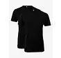 T-shirt Derby 2Pack Ronde Hals Black (6672)N