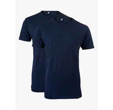 Alan Red T-shirt Derby 2Pack Ronde Hals Navy (6672)N