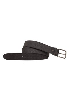 Tresanti DANI | Nubuck leather belt with embossing Black (TRBEIE051 - 300)