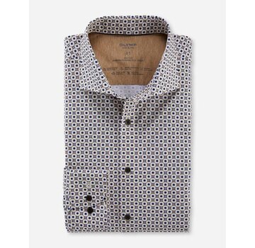 Olymp Overhemd level five 24/seven Brown (2012 34 22)