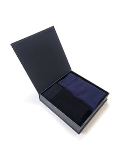 Bamboo Basics Bmaboo Basics Boxershorts 2Pack Gift Bamboo Black/Navy Ton Sur Ton (RICO-2GP-003)
