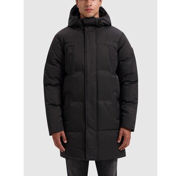 Pure Path Woven Twill Parka Black (24130401 - 02)