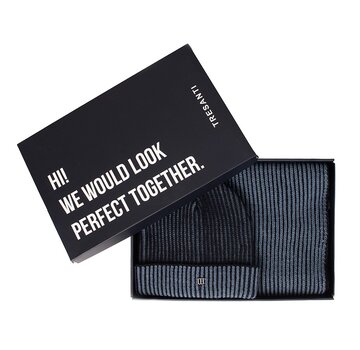Tresanti Devin I Giftbox Scarf & Beanie Royal Blue (TRCOIE012 - 805)