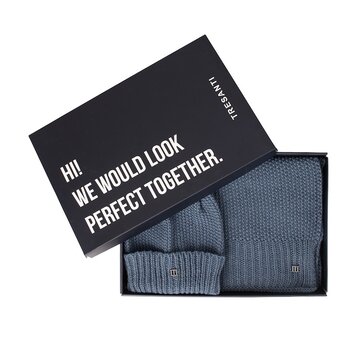 Tresanti Didnigi I Giftbox Scarf & Beanie Blue (TRCOIE014 - 800)