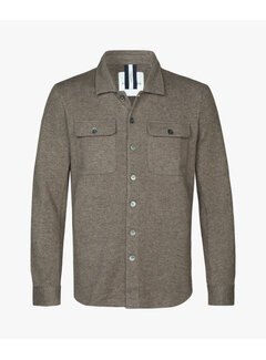 Profuomo Overshirt Wool Brown (PPVF30002A)