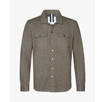 Profuomo Overshirt Wool Brown (PPVF30002A)