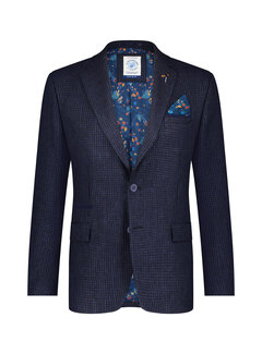A Fish Named Fred Blazer Small Check Navy (29.112.604)