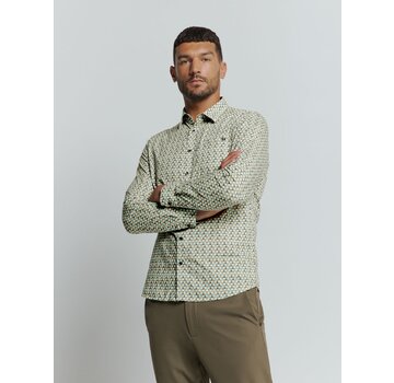 No Excess Shirt Stretch Allover Printed (25430871 - 130)