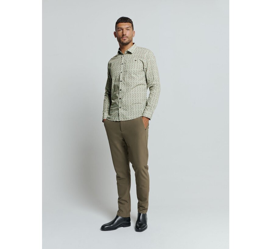 Shirt Stretch Allover Printed (25430871 - 130)