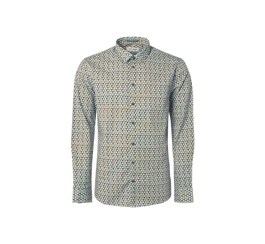 Shirt Stretch Allover Printed (25430871 - 130)