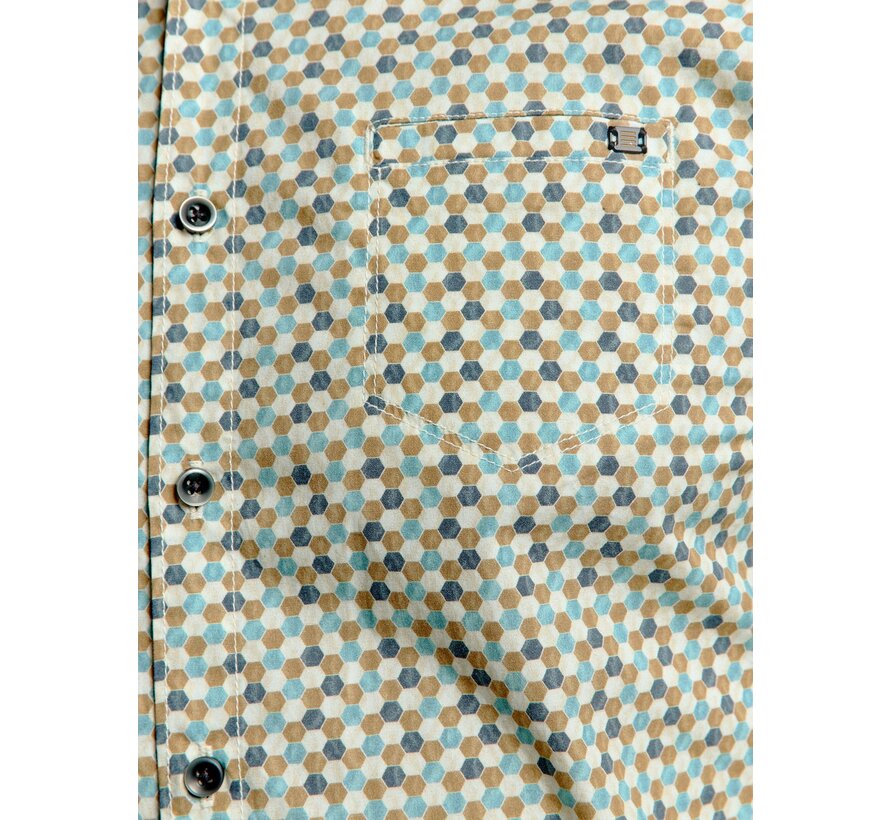 Shirt Stretch Allover Printed (25430871 - 130)