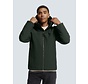 Jacket Short Fit Hooded Softshell Stretch Dark Moss (25630808 - 186)