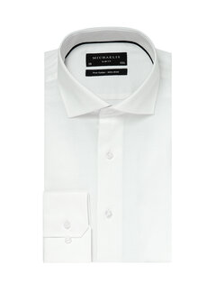 Michaelis Overhemd Pure Cotton Slim Fit Non Iron White (PM0H000018)N