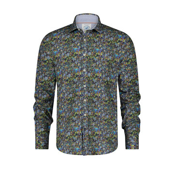 A Fish Named Fred Overhemd Frozen Leaves (29.014.302)