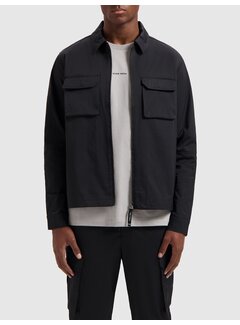 Pure Path Crêpe Stretch Overshirt Black (24030204 - 02)