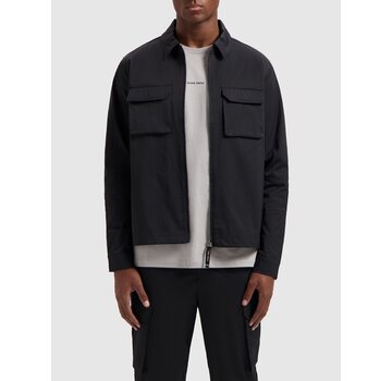 Pure Path Crêpe Stretch Overshirt Black (24030204 - 02)